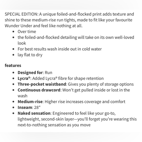 Lululemon Speed Wonder Tight in Speckle Shine Black Deep Coal Silver Leggings - Picture 5 of 16